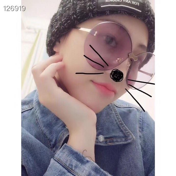 GUCCI古馳 原單正品 2019新款 GG0353S 頂級手工製作 時尚墨鏡  lly1027